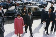 Visita do Presidente da República de Cabo Verde António Mascarenhas Monteiro a Portugal