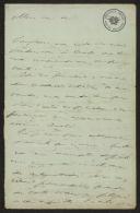 Rascunho de carta de Teófilo Braga