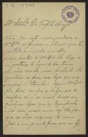 Carta de António Antão da Cruz a Teófilo Braga