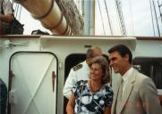 Visita a embarcação da Marinha