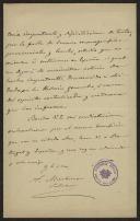 Carta de A. Martínez Salazar, da Biblioteca Gallega, a Teófilo Braga