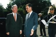 Visita de Jacques Santer a Portugal