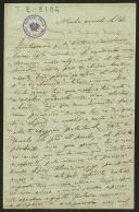 Carta de Ana Amália Martins da Cruz Xavier para Maria do Carmo Braga