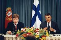 Visita de Esko Aho a Portugal