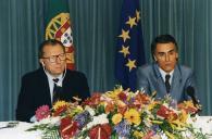 Visita de Jacques Delors a Portugal