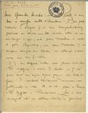 Carta de Alfredo Pimenta para Teófilo Braga