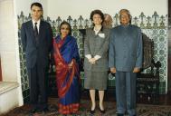 Visita de Kocheril Raman Narayanan a Portugal