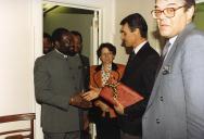 Visita de Jonas Savimbi