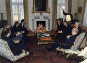 Audiência com representantes da Coreia do Sul