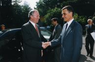 Visita de Jacques Santer a Portugal