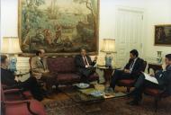 Visita de Mário Covas a Portugal