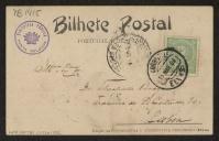 Bilhete-postal de António Tomás Pires para Teófilo Braga