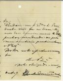 Ofício de Alberto Osório de Castro para António Bessa Pais