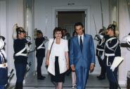 Visita de Édith Cresson a Portugal