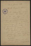 Carta de E. Rodriguez a Teófilo Braga