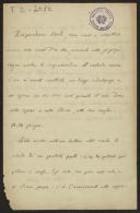 Carta de E. Teza a Teófilo Braga