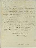 Carta de Feliciano da Costa para Tamagnini