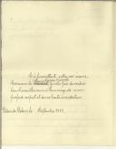Carta de Manuel de Arriaga para Michiels van Verduyuler