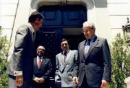 Visita de Perez de Cuellar a Portugal