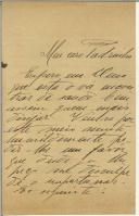 Carta de José Nunes para Manuel Teixeira Gomes