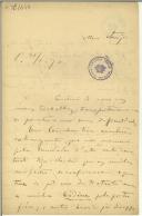 Carta de Joaquim de Vasconcelos para Teófilo Braga