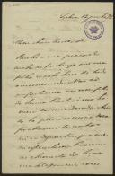 Carta de J. Ribeiro Guimarãe a Teófilo Braga