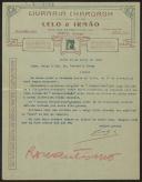 Carta de Livraria Chardron a Teófilo Braga