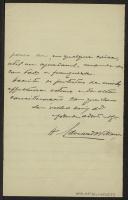 Carta de H. Eduardo Vilaça, do gabinete da Direcção geral da Estatística e dos próprios nacionais, a Teófilo Braga