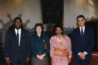 Visita do Presidente da República de Cabo Verde António Mascarenhas Monteiro a Portugal