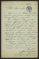 Carta de Lugan Genelioux a Teófilo Braga