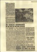 """Abramos os braços e os corações ao que chega animado de boa vontade"""