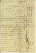 Carta de W. Langley para Manuel Teixeira Gomes
