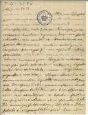 Carta de Adolfo Coelho a Teófilo Braga