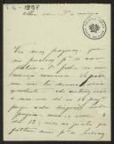 Carta de António Francisco Barata a Teófilo Braga