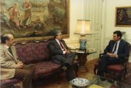 Visita de Mário Covas a Portugal