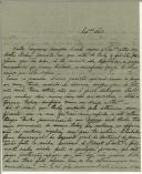Carta de Francisco António Castelo para Manuel Teixeira Gomes