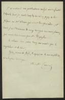 Carta do M. A. Canini a Teófilo Braga