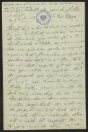 Carta de Ana Amália Martins da Cruz Xavier para Maria do Carmo Braga
