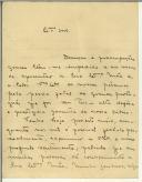 Carta de Manuel da Silva Gaio a António Bessa Pais