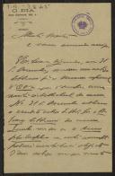 Carta de J. A. Moreira de Almeida a Teófilo Braga
