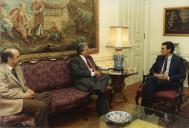 Visita de Mário Covas a Portugal