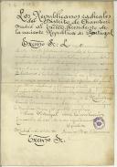 Carta de Francisco Pérez Villanueva para Teófilo Braga