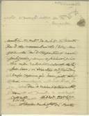 Carta de Alexandre Augusto Pereira Santos para Sidónio Pais