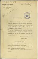 Carta de Émile Corra para Teófilo Braga 