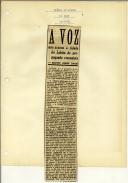 A Voz não acusou a cidade do Lobito de propaganda comunista