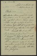 Carta de Antonio Padula a Teófilo Braga