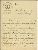 Carta de Inácio Pimentel (?) 