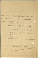 Carta de Martinho Nobre de Melo para Sidónio Pais