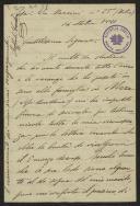 Carta de Raffaele Cardon a Teófilo Braga