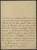Carta de Augusto César Gomes Pereira a Teófilo Braga